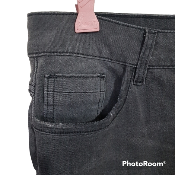 Manguun Dark Gray Skinny Jeans - Picture 3 of 12